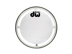 Peau de grosse caisse DW 20" avec revêtement transparent