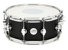 Caisse claire DW 6" x 14" Design Series Noir Satin
