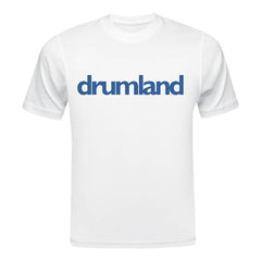 Drumland White T-Shirt Large