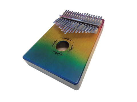 Beaver Creek 17 Note Kalimba Mulit Colour Finish