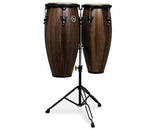 LP Aspire 10" and 11" Conga Set Siam Walnut