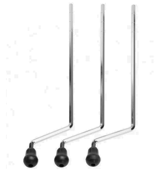 Rogers Hex Steel Floor Tom Legs 3 Pack