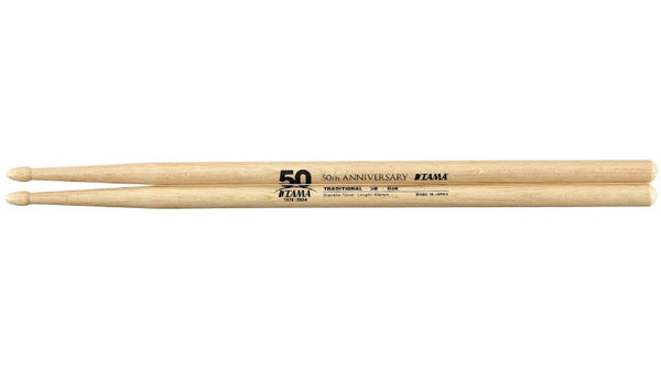 Tama 50th Anniversary Limited Drum Sticks Japanese Oak 5B