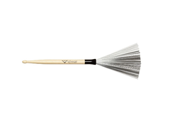 Vater Wire Tap Drumstick Wire Brush Pair