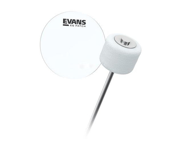 Evans Clear Plastic Single Bass Drum Patch