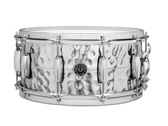 Gretsch Brooklyn 6.5x14 Hammered Chrome Over Brass Snare Drum