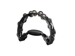 Rhythm Tech Pro Tambourine with Steel Jingles Black