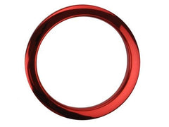 Bass Drum O's 5" Red Chrome Bass Drum Port