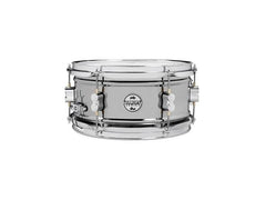 Caisse claire en acier PDP Concept Metal Nickel noir 6" x 12"