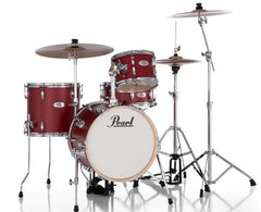 Ensemble de 4 pièces Pearl Midtown rouge mat avec quincaillerie