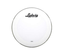 Ludwig 22" Powerstroke 3 Clear Bass Drum Head Script Logo