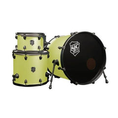 SJC Pathfinder 3pc Shell Pack 12 16 22 Sublime Lime