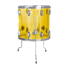 Ludwig Vistalite Floor Tom Yellow 16x16 LF966VXX56WC