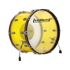 Ludwig Vistalite Bass Drum Yellow 14x22 LB942VXX56WC