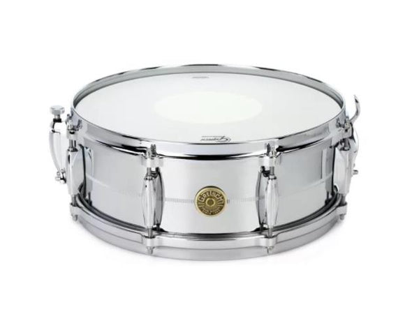 Gretsch  5x14 USA Custom Chrome Over Brass Snare Drum