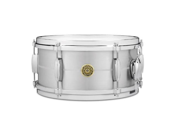 Gretsch  6x13 Solid Aluminum USA Custom Snare Drum