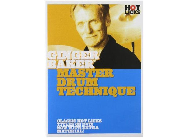 Ginger Baker: Master Drum Technique DVD