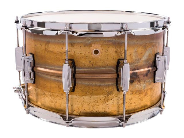 Ludwig 8x14 Raw Brass Phonic Snare Drum