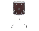 DW Performance Series 16x16 Floor Tom Tobacco Satin Oil