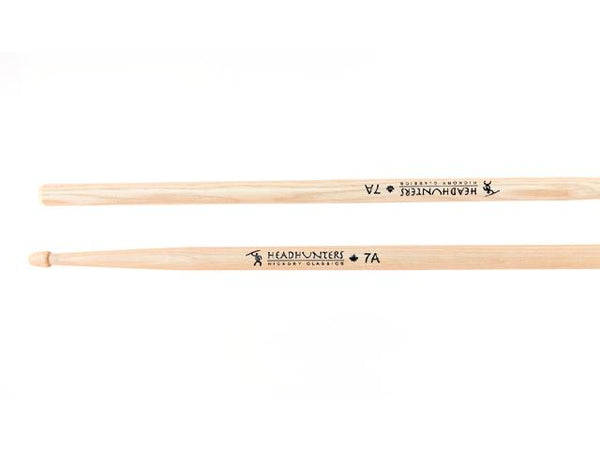 HeadHunters Hickory Classic 7A Drum Sticks