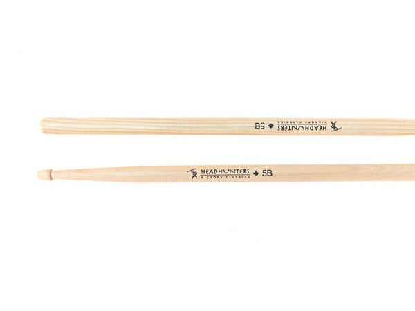 HeadHunters Hickory Classic 5BS Drum Sticks