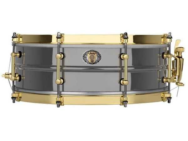 Ludwig 110th Anniversary Black Beauty Snare 5x14 8 Lug