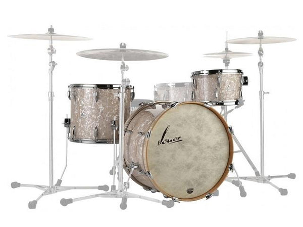 Sonor Vintage Series 3 Piece Shell Pack Vintage Pearl w/ Mount 12 14 20
