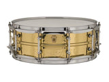 Ludwig 5x14 Hammered Brass w/ Tube Lugs Snare Drum