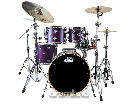 DW Collectors Series Maple 4pc Shell Pack Ultra Violet