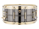 Ludwig 6.5x14 Black Beauty w/ Brass Tube Lugs Snare Drum